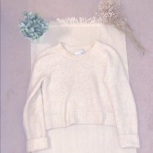 Aritzia Wilfred Free soft knit sweater